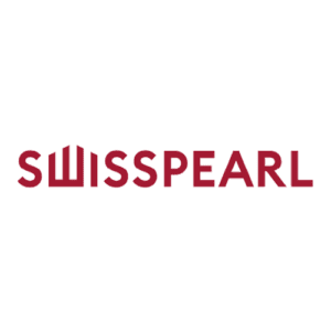 לוגו swisspearl - יצרן מוביל של לוחות פייבר צמנט